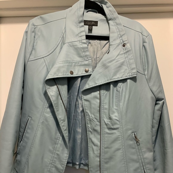 RD Style Faux Leather Jacket - Picture 2 of 3